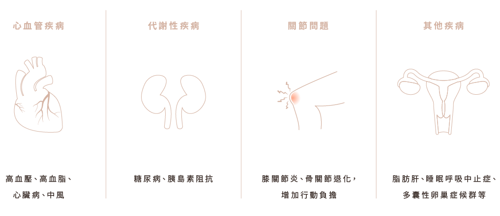肥胖不僅是體重，更是潛藏的健康風險