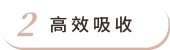 高效吸收