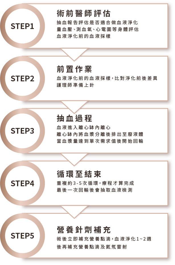 MCS+血液淨化流程 MCS+血液淨化流程