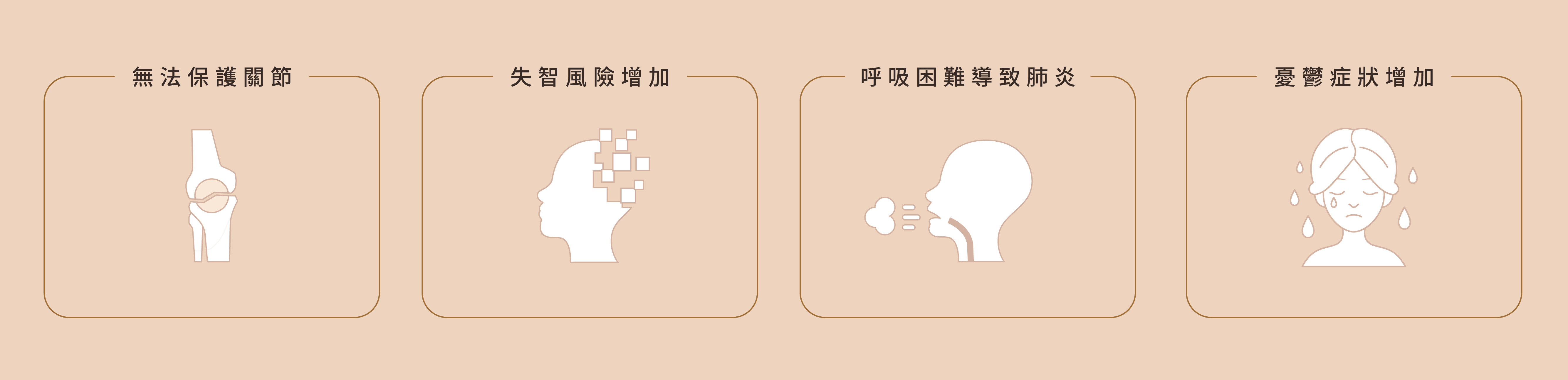 肌少症帶來的影響 肌少症帶來的影響